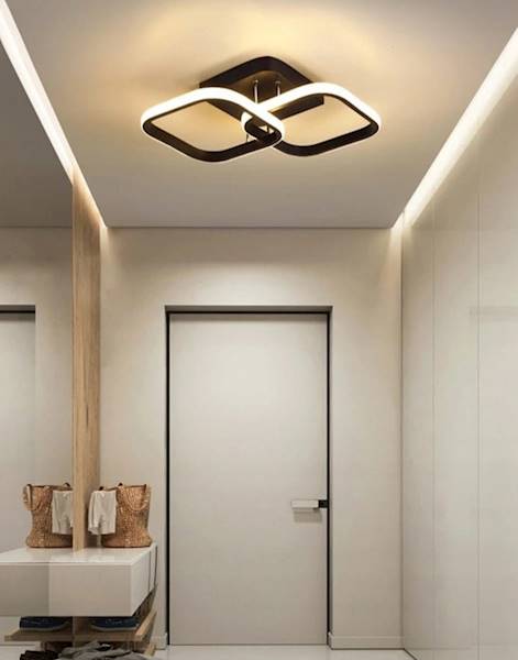 SMART PLAFON LED MODERN 28W 4000K 6840 5516 CZARNY