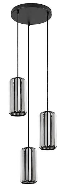 Lampa wisząca VENESS 3xE27 PLAFON CZARNA 72255 RABALUX