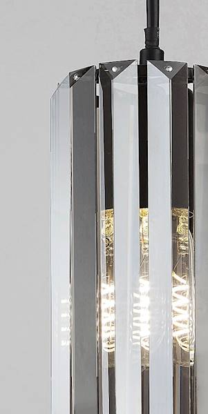 Lampa wisząca VENESS 4xE27 LISTWA CZARNA 72256 RABALUX