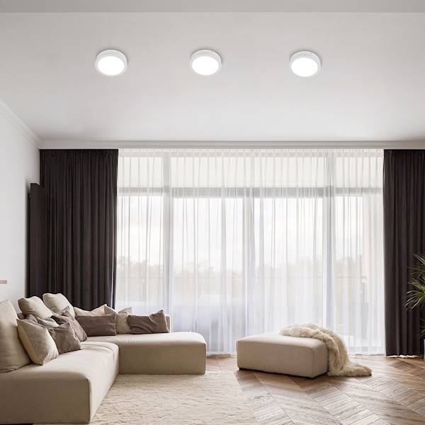 Plafon SHAUN2, 24W 4000K 2860lm natynkowy okrągły biały 71194 RABALUX