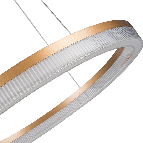 LP.MIDWAY CRISTAL RING 60cm 40W LP-033/1P S GD ZŁ