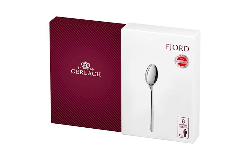 GERLACH FJORD 53P KPL. 6 ŁYŻECZEK DO KAWY W PUD.