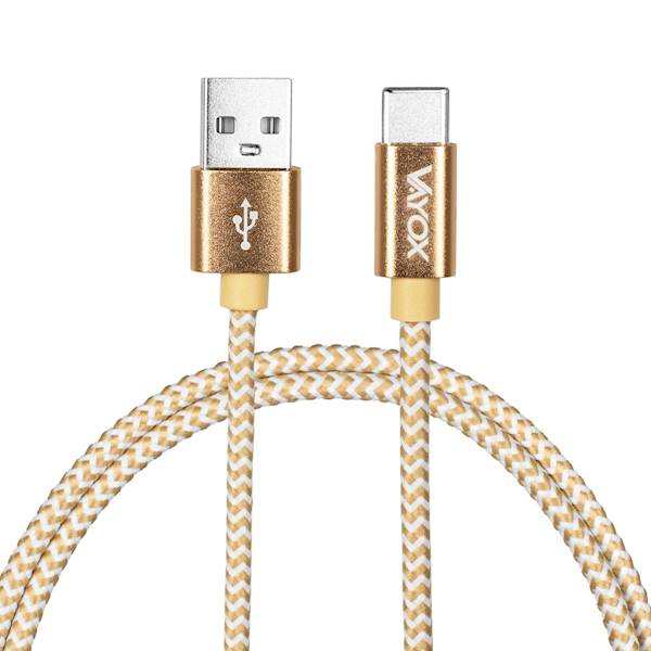 BX14198 PRZEWÓD USB-USB C 2M GOLD VA0190 VAYOX 