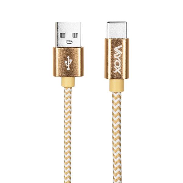 BX14198 PRZEWÓD USB-USB C 2M GOLD VA0190 VAYOX 