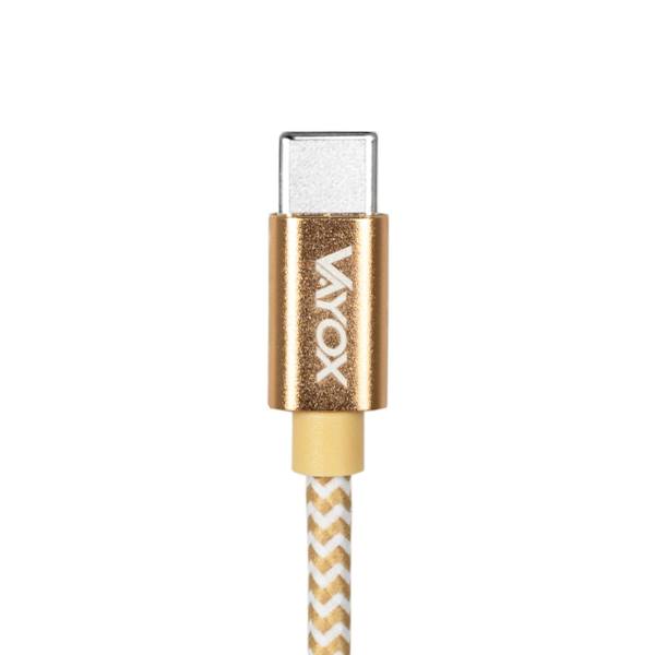BX14198 PRZEWÓD USB-USB C 2M GOLD VA0190 VAYOX 