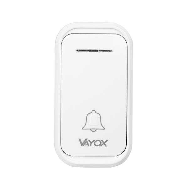 BX14196 DZWONEK BEZP.BAT-BAT.BIAŁY VA0244 VAYOX 