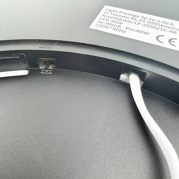 LP.CALIFORNIA PLAFON 60CM 50W LP-2505/1C-60BK CZAR