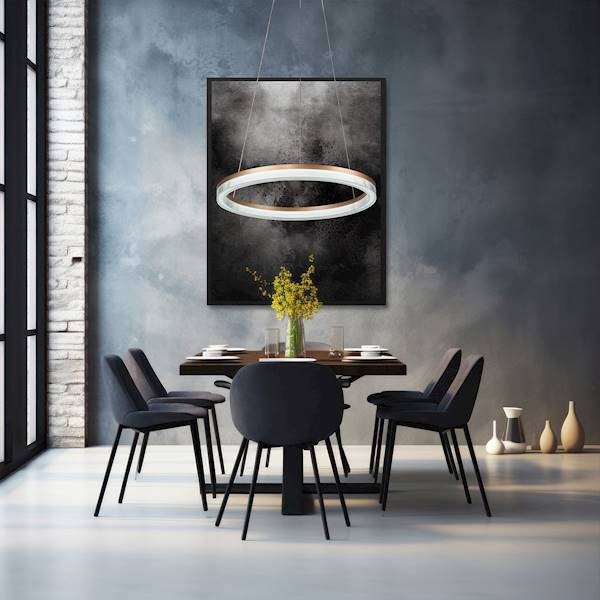 LP.MIDWAY CRISTAL RING 80cm 50W LP-033/1P L GD ZŁ