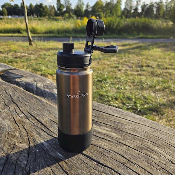TA.STARKE BIDON TERMICZNY LUNGO 600ml KARMELOWY