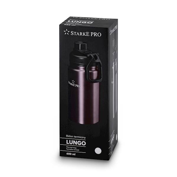 TA.STARKE BIDON TERMICZNY LUNGO 600ml KARMELOWY