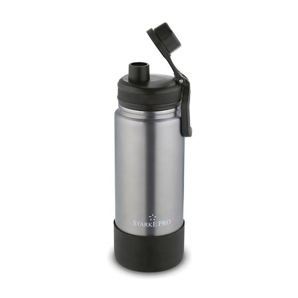 TA.STARKE BIDON TERMICZNY LUNGO 600ml SREBRNY