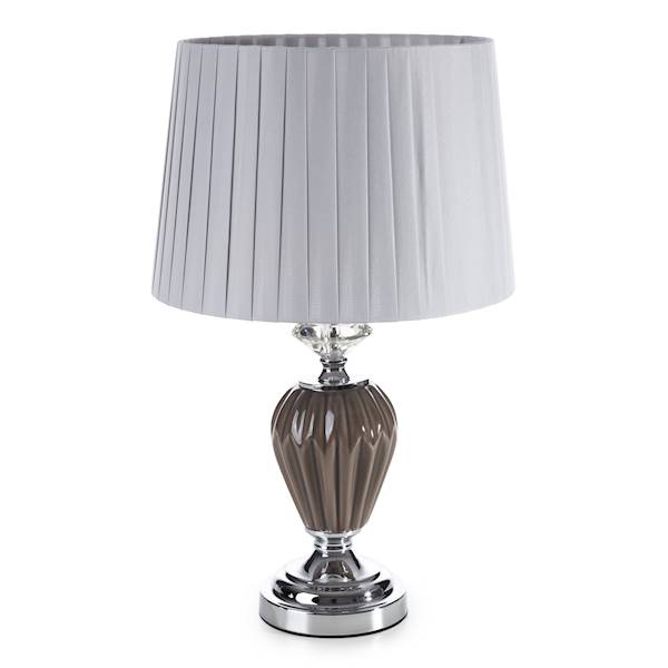 EU.LAMPA KALA/LAM/01 32x32x49 464614 +ABAŻUR SZARA
