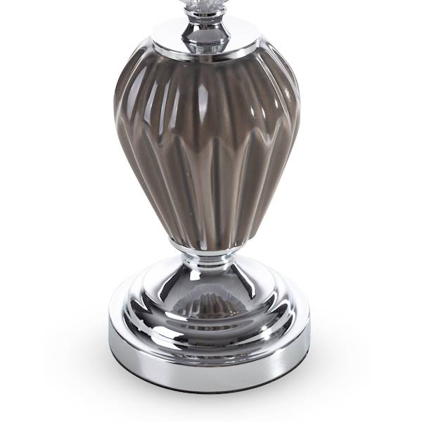 EU.LAMPA KALA/LAM/01 32x32x49 464614 +ABAŻUR SZARA