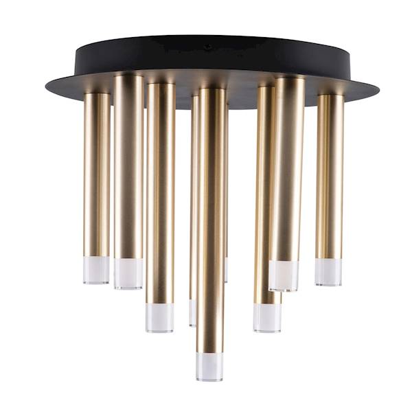 GOLDLUX GLAM LAMPA SUFIT.9xG9 326645 CZARNO-ZŁOTA
