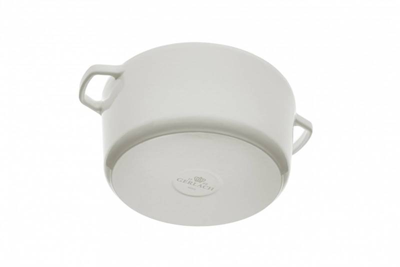GERLACH NATUR IRON GARNEK ŻELIWNY 26CM 5L BIAŁY