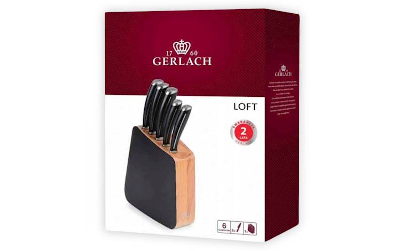 GERLACH KPL.5 NOŻY W BLOKU - 981M LOFT