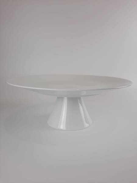 TORTOWNICA PATERA BASE BIAŁA NIEDEKOROWANA 27,5 x 10,5 cm BOGUCICE