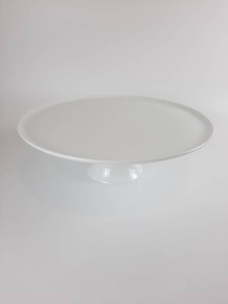 TORTOWNICA PATERA BASE BIAŁA NIEDEKOROWANA 31 x 10,5 cm BOGUCICE