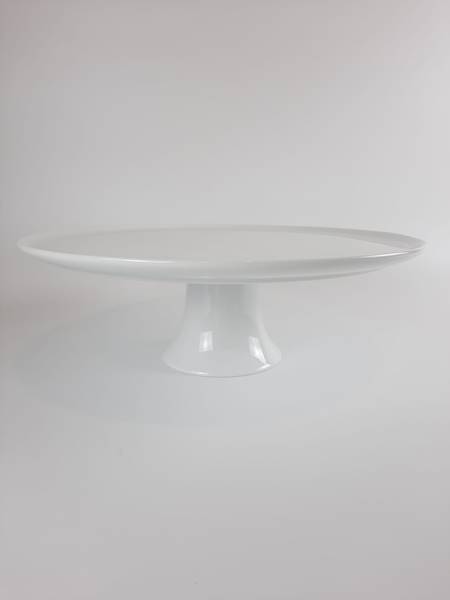 TORTOWNICA PATERA BASE BIAŁA NIEDEKOROWANA 31 x 10,5 cm BOGUCICE