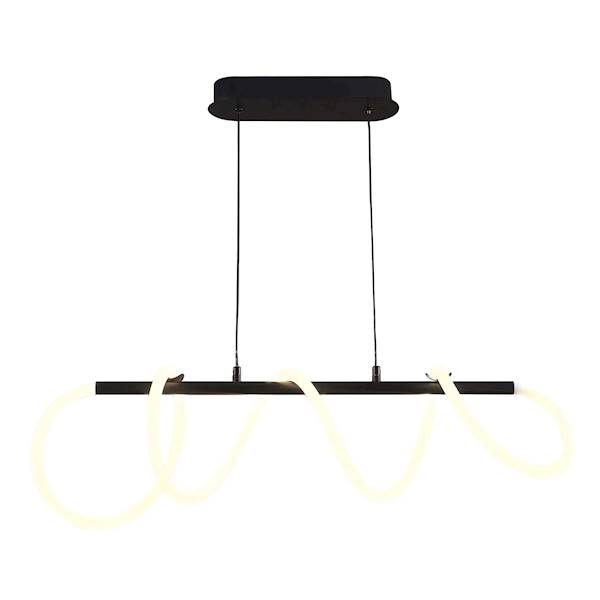 GOLDLUX EMMA LAMPA WISZ.LED 4000K 38W CZARNA