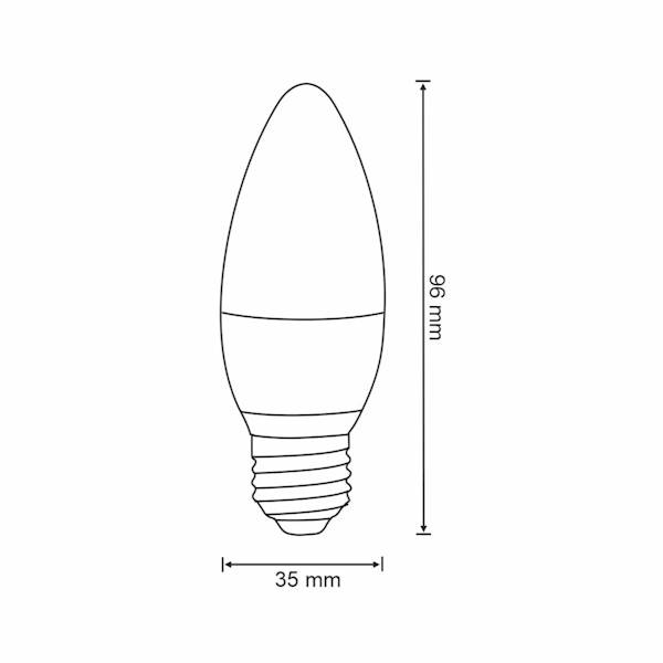 GOLDLUX ŻAR.E27 4,5W 550lm 316516 FILAMENT NEUTRAL