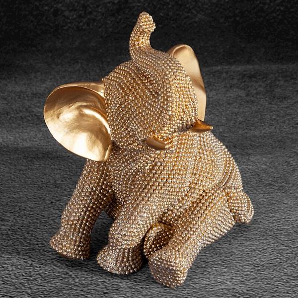 EU.FIGURKA ELDO/2/FIG/14 14x12x18 433264 SŁOŃ ZŁO.
