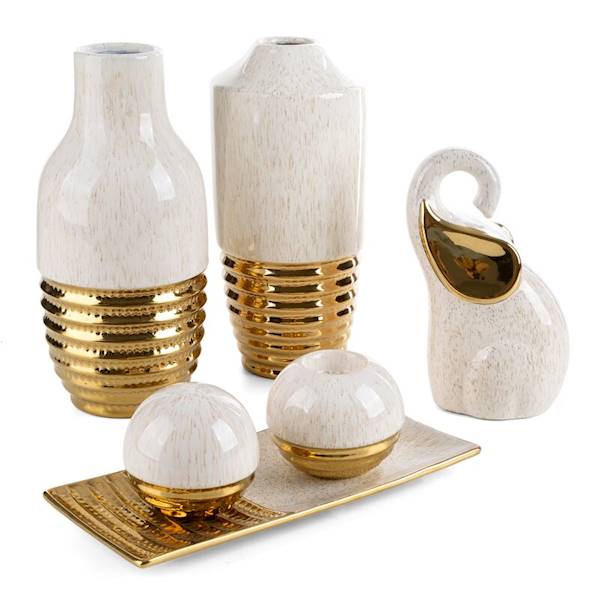 EU.WAZON ARI/WAZ/01 14x14x30 469085 BEŻ+ZŁOTO