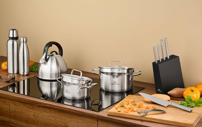 GERLACH AMBIENTE GARNEK+SZKLANA POKRYWA 24cm 7L