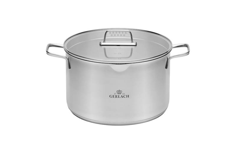 GERLACH AMBIENTE GARNEK+SZKLANA POKRYWA 28cm 10L