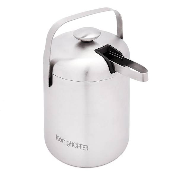 TA.KONIG.WIADERKO DO LODU LUGO INOX 3L+SZCZYP.