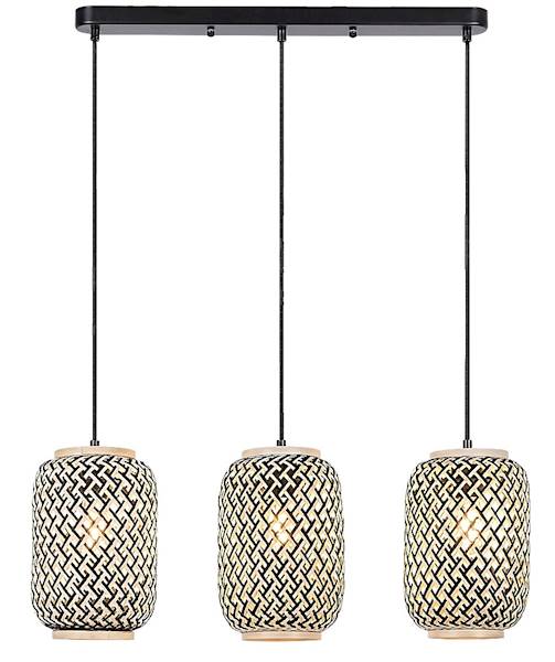 LAMPA WISZĄCA ADALLA WIKLINA 3xE27 72093 RABALUX