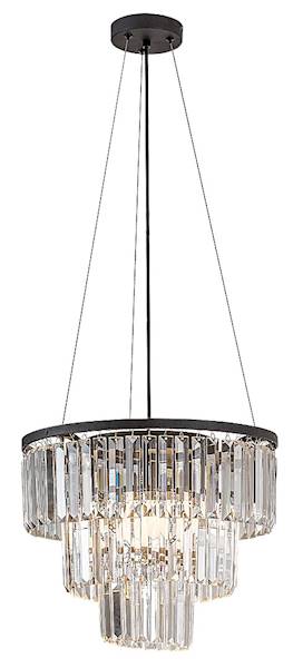 LAMPA WISZĄCA ELOISA 3xE27 CZARNA 72265 RABALUX