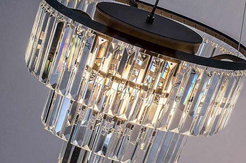 LAMPA WISZĄCA ELOISA 3xE27 CZARNA 72265 RABALUX