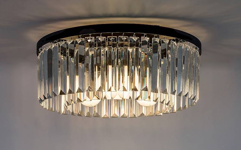 LAMPA SUFITOWA PLAFON ELOISA  3xE27 CZARNA 71093 RABALUX