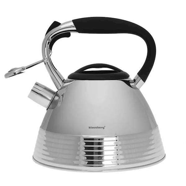 KLAUSBERG CZAJNIK METAL 3L KB7397 CHROM