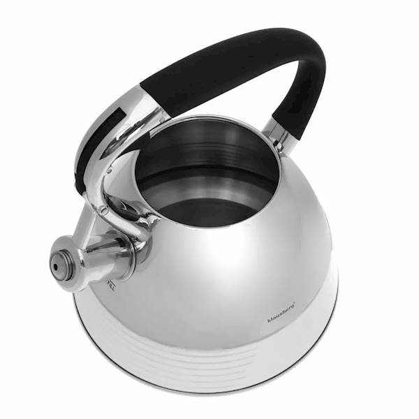 KLAUSBERG CZAJNIK METAL 3L KB7397 CHROM