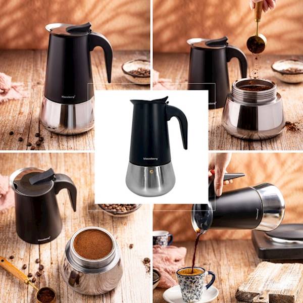 KLAUSBERG KAWIARKA DO ESPRESSO 9 CZAR./CHR. KB7846