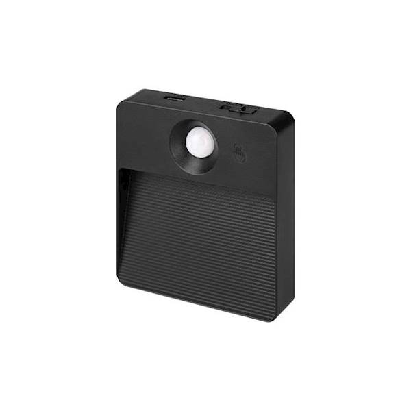 LVT LAMPKA NAŚCIENNA AKU POLI PIR CZARNA 3CCT 9527
