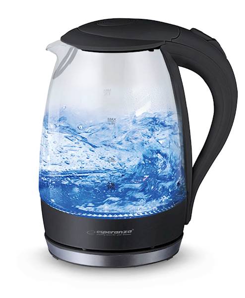 ESPERANZA CZAJNIK SALTO SZKŁO EKK011K 1,7L CZARNY