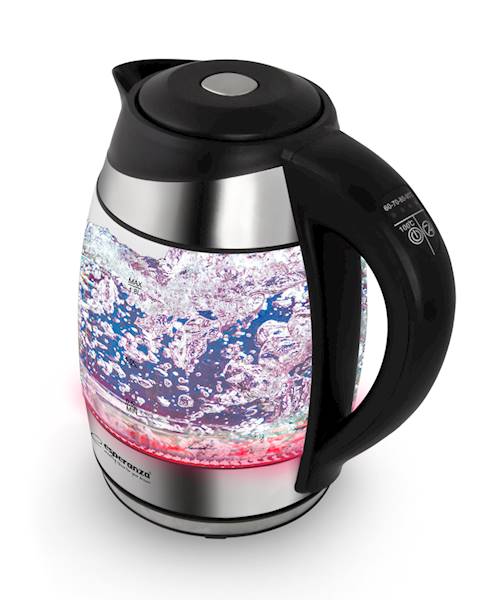 ESPERANZA CZAJNIK LOIRE SZKŁO EKK027 1,7L CZAR/INX