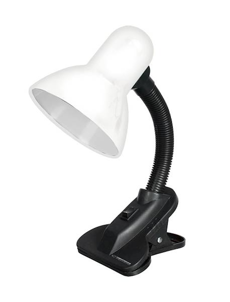 ESPERANZA LAMPKA BIUR.PROCYON E27 ELD106W BIAŁA