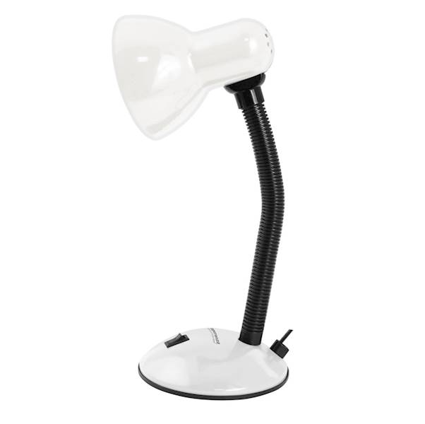 ESPERANZA LAMPKA BIUR.ARCTURUS E27 ELD107W BIAŁA