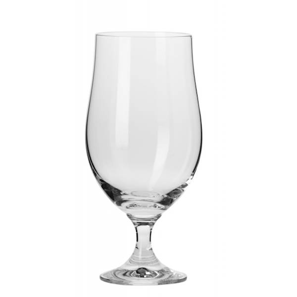 KROSNO HARMONY 6 SZKLANEK - POKALI DO PIWA NA STOPCE 500ml