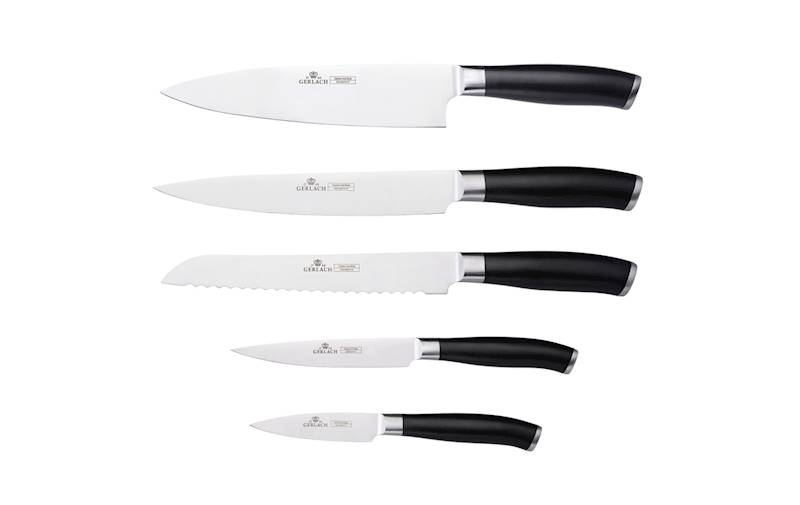 GERLACH DECO BLACK KPL.5 NOŻY W BLOKU - 991M 
