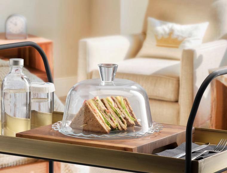 PASABAHCE PATERA SZKLANA Z POKRYWĄ 24cm PATISSERIE 96874