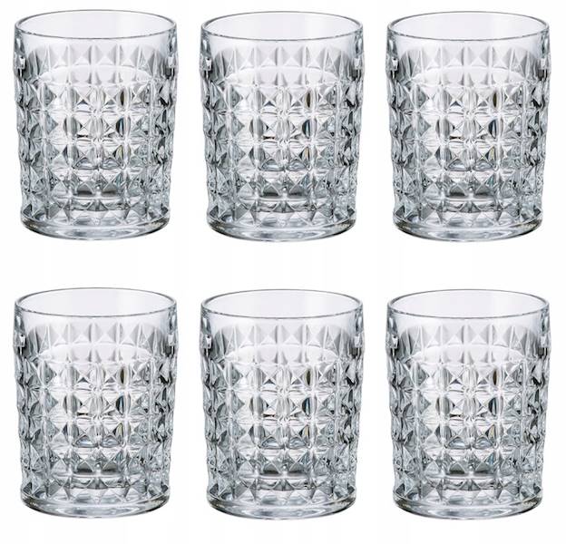 BOHEMIA DIAMOND 6 SZKLANEK DO WHISKY 230ml 922281 