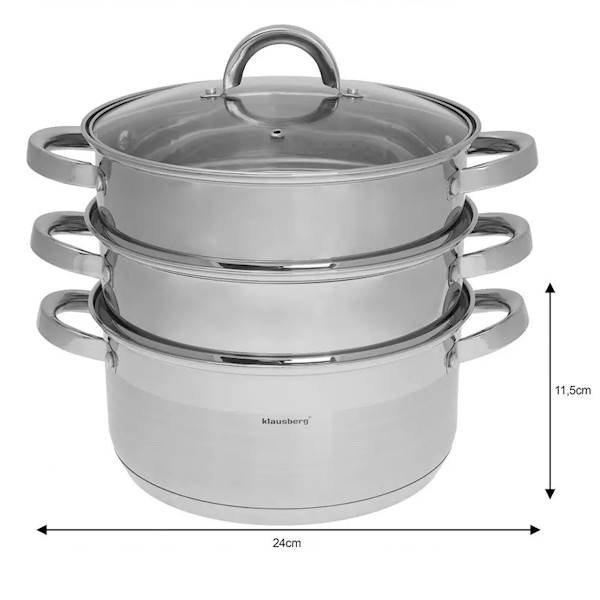 KLAUSBERG GARNEK NA PARĘ FI24cm 4el. KB7145