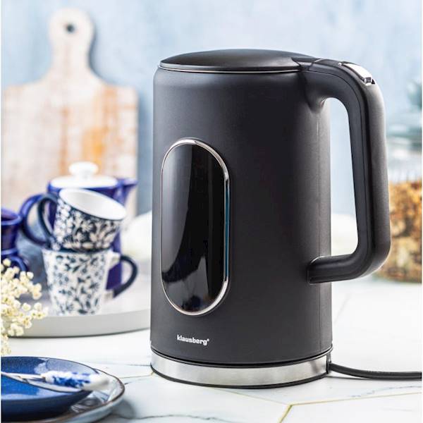 KLAUSBERG CZAJNIK ELEKT. 1,7L CZARNO/CHROM KB7891