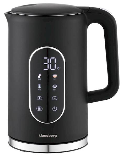 KLAUSBERG CZAJNIK ELEKT. 1,7L CZARNO/CHROM KB7891