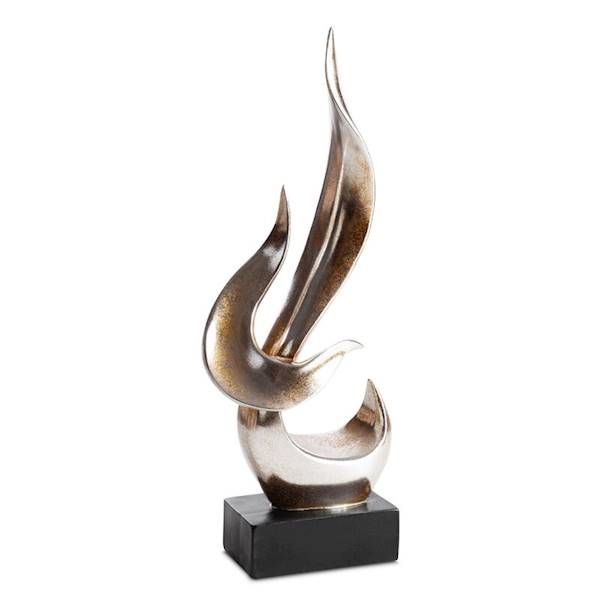 FIGURKA ZOE/FIG/02 14x8x37cm 478755 KOLOR SZAMPAŃSKI+CZARNY EUROFIRANY